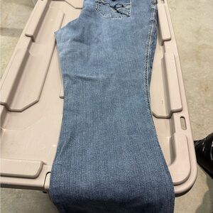 Zana Di Blue Flare Women's Jeans